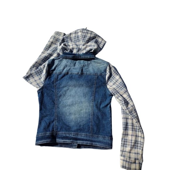 Wall Flower Women's Blue Denim Small Dreamer Fit Jacket Size Small - Picture 3 of 9